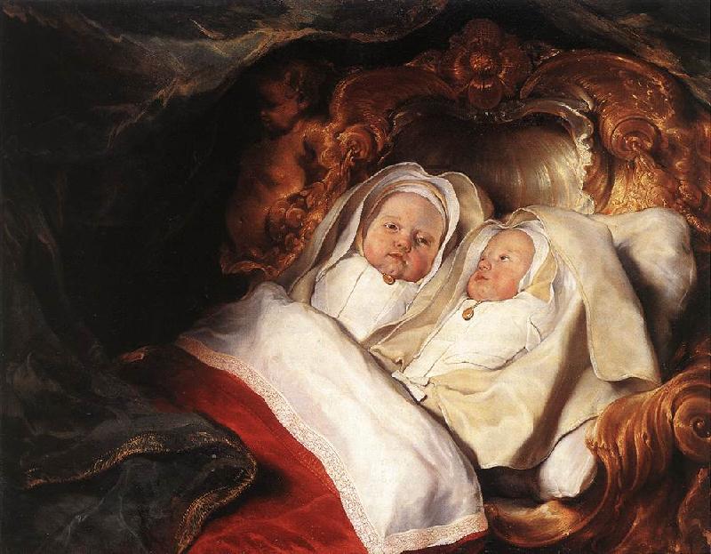 BRAY, Salomon de The Twins Clara and Aelbert de Bray df oil painting picture